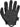 Mechanix Vent sort handske, et par, set forfra