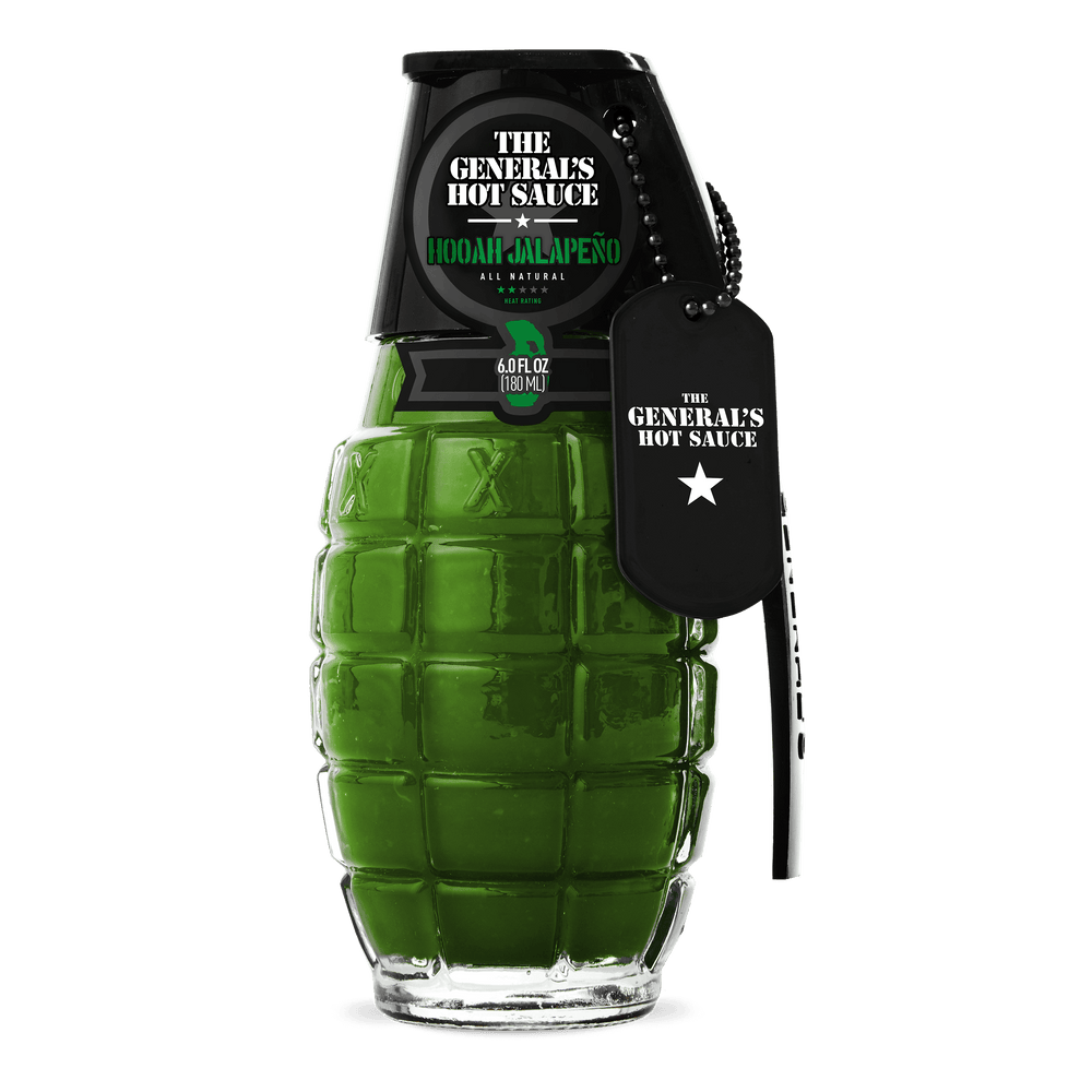 TGHS Hooah Jalapeño Hot Sauce The General's Hot Sauce
