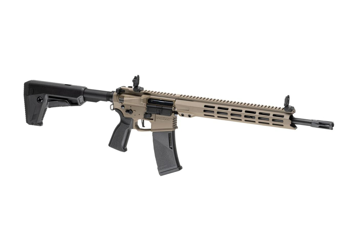 Krytac Trident MK3 SPR-M airsoftgevær i beige farve