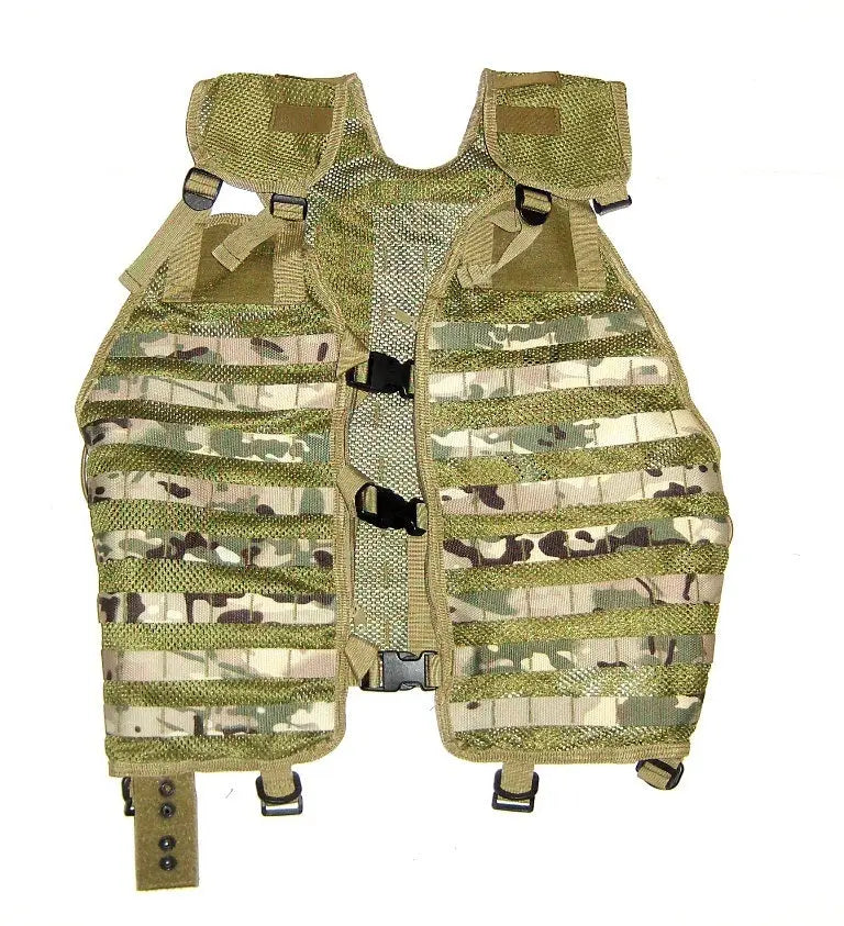 Molle vest multicam for airsoft og taktisk udstyr