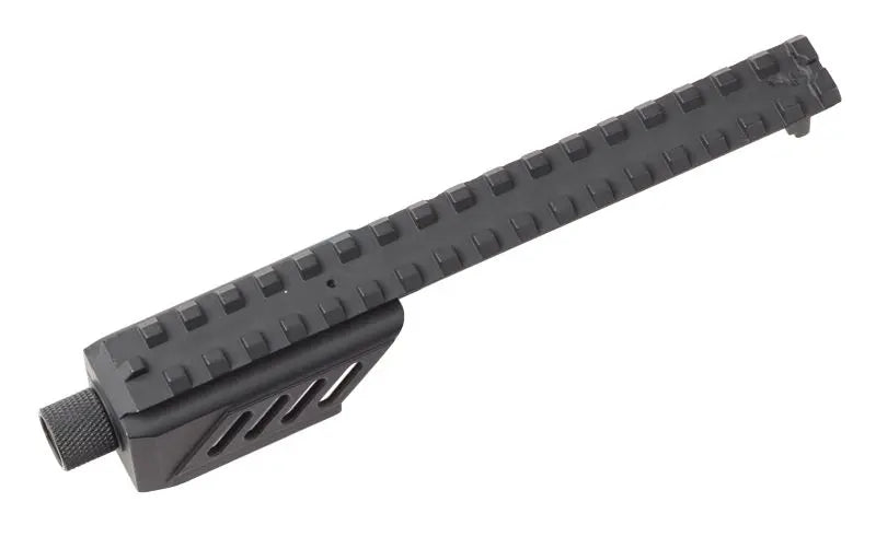 Montageskinne til G18C EL og CM030 pistol, sort metal, sideansigt