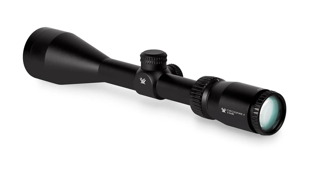 Vortex Crossfire II 3-9x50 kikkertsigte fra siden