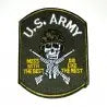Patch US Army Skull Handelshuset Aulum