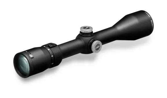Vortex Diamondback 3-9x40 kikkertsigte fra siden med justeringsknapper