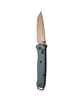 Benchmade 537FE-2601 Bailout foldekniv i Taiga Green med CPM-S90V tanto-blad og skæfte i anodiseret aluminium