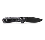 Benchmade 565BK-02 Mini Freek foldekniv med sort Cerakote CPM-M4 drop-point blad og trefarvet G10-skæfte