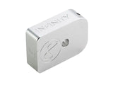 AIP CNC Infinity Puzzle Magasin base til Hi-capa, stor, sølv, fra siden
