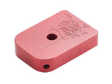 Rød AIP CNC Limcat Puzzle Magasin base til Hi-capa.