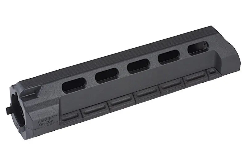 ARES M4 Frontsæt, sort, 256 mm, nærbillede af tekstur og detaljer