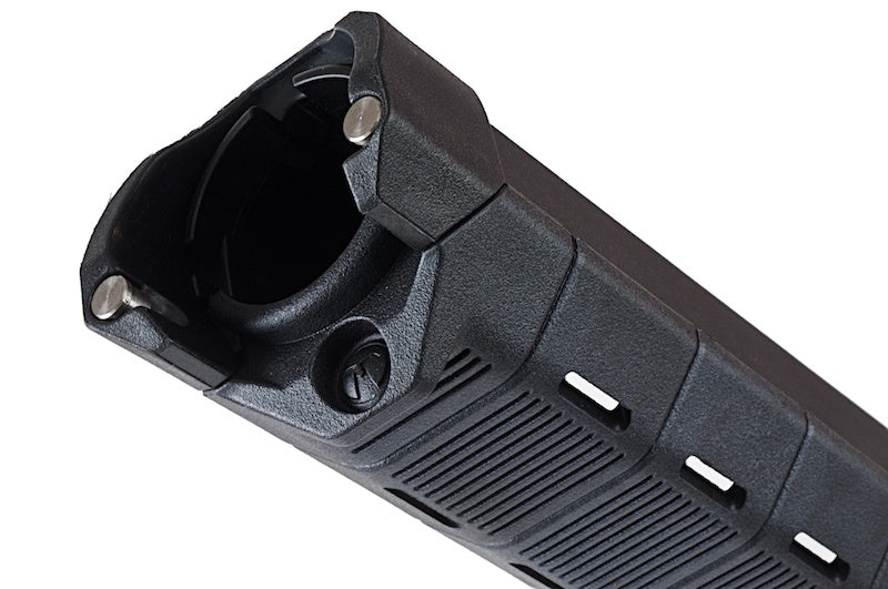 ARES M4 Frontsæt 205 mm sort, set fra siden