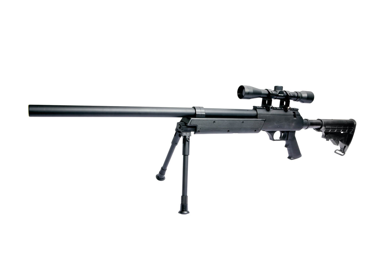 ASG Urban Sniper luftgevær med kikkert og støtteben
