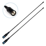 Baofeng UHF/VHF antenne der er 38 cm lang med SMA-Female connector