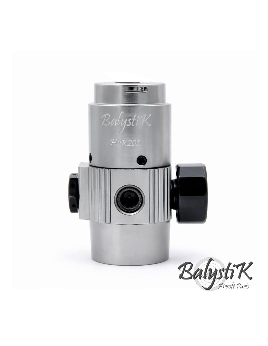 Balystik HPR200 HPA Regulator, Titanium Sølv – billede 2