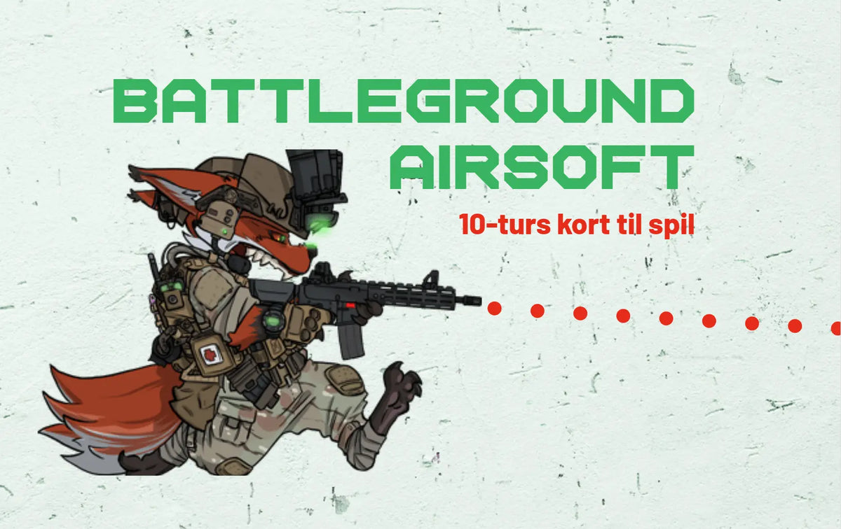 10-Turs kort Battleground Airsoft Battleground Airsoft