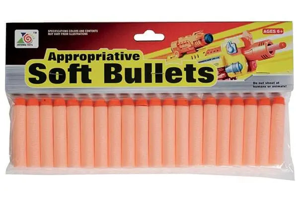 Orange Blaze Storm skumpile til Nerf, 20 stk.