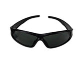Brille, Bedretto, sort stel Swiss Arms
