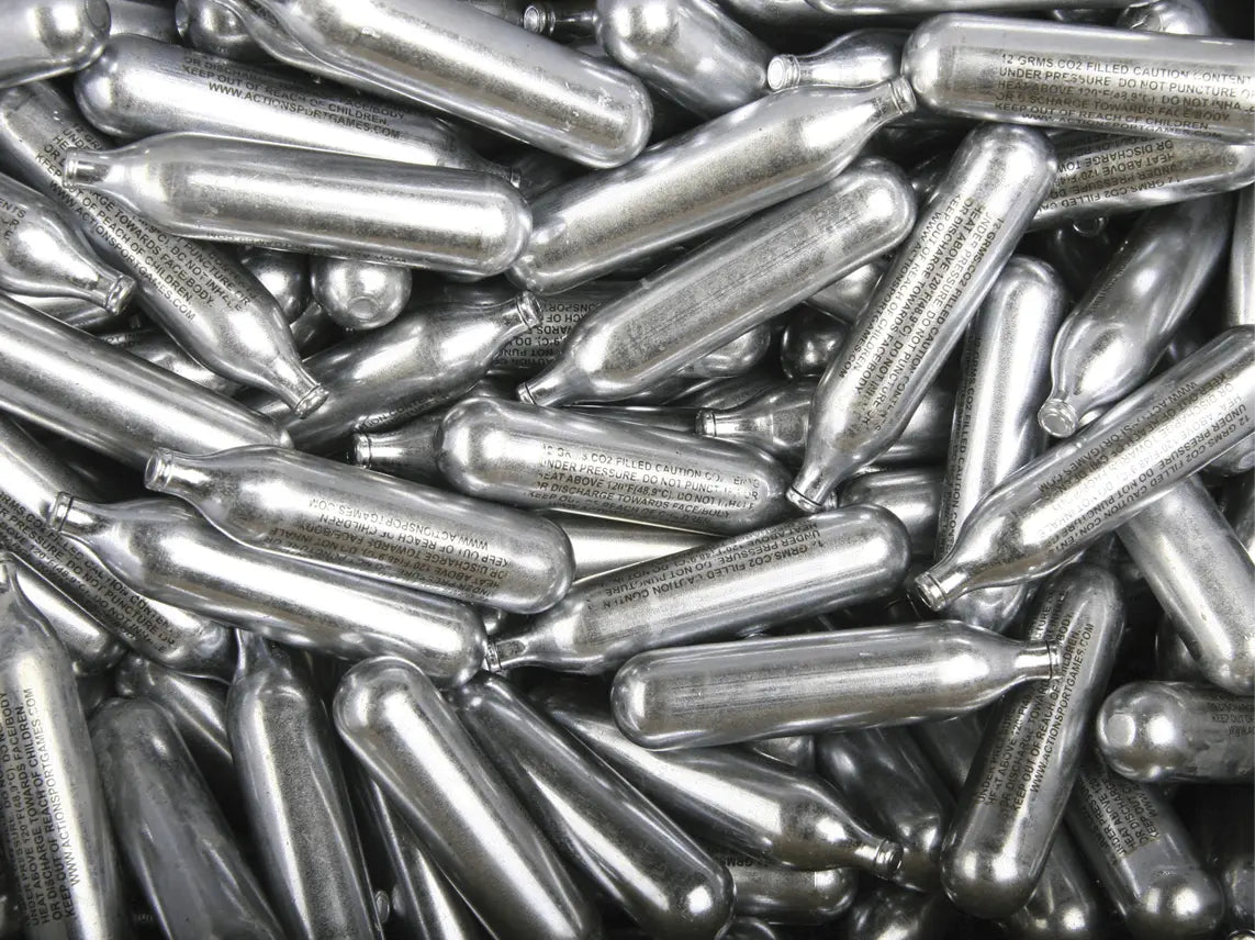 CO2 patroner 12g til airsoft våben og adaptere