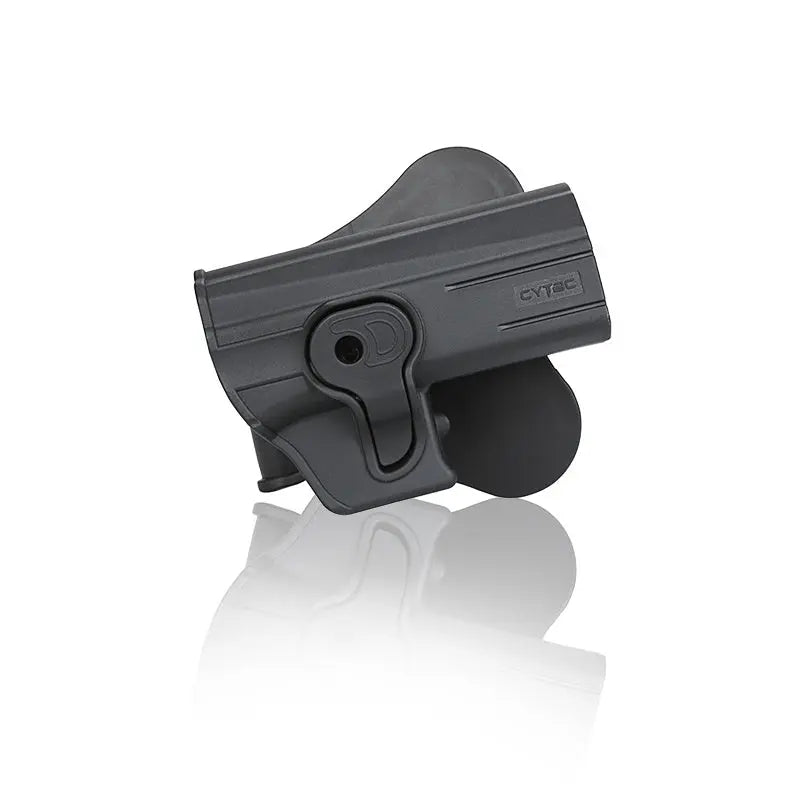 Sort hylster til CZ-serie pistol med quick release funktion