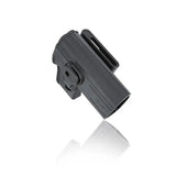 Sort pistolhylster til CZ-serie med quick release funktion og bælteholder