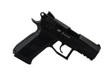 CZ 75 P-07 DUTY airsoft pistol forfra, CO2 version