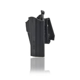 Cytac Thumb Hylster M92 med magasinhylster, sort. Vist fra siden.