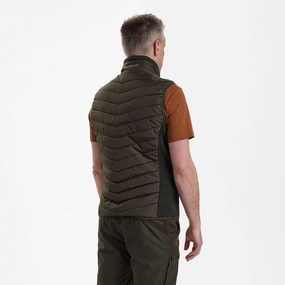 Deerhunter MOOR vatteret vest med strik, Timber