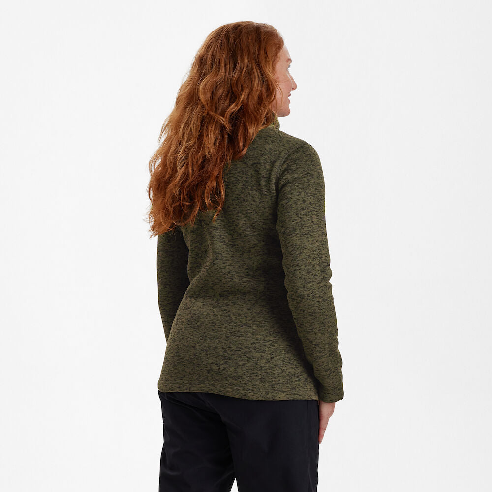 Deerhunter Lady SAREK strikjakke, Olive Night melange