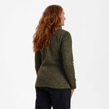 Deerhunter Lady SAREK strikjakke, Olive Night melange