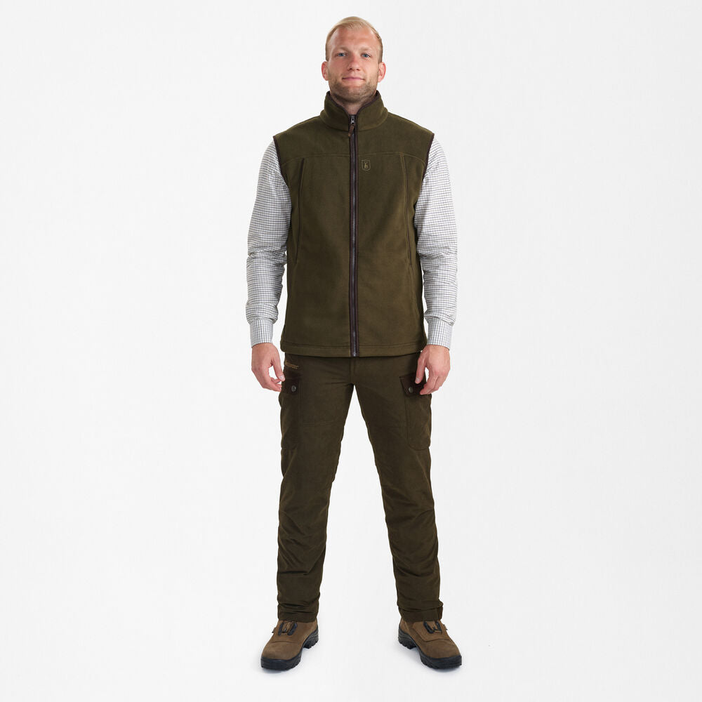 Deerhunter EAGLE fleecevest, Tarmac Green