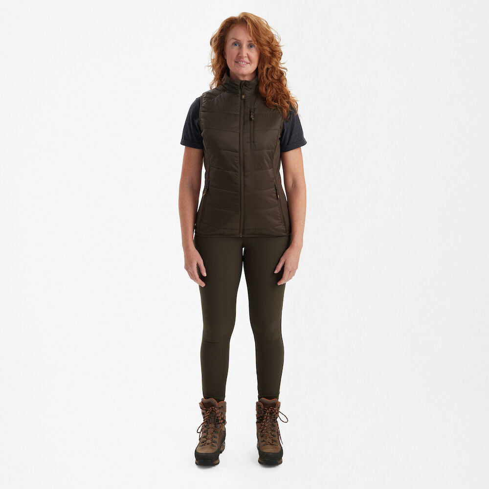 Deerhunter Lady HEAT vatteret vest, Wood