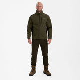 Deerhunter GAMEKEEPER bonded fleecejakke, Graphite Green Melange
