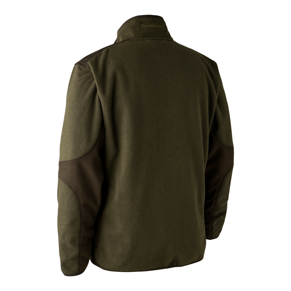 Deerhunter GAMEKEEPER bonded fleecejakke, Graphite Green Melange