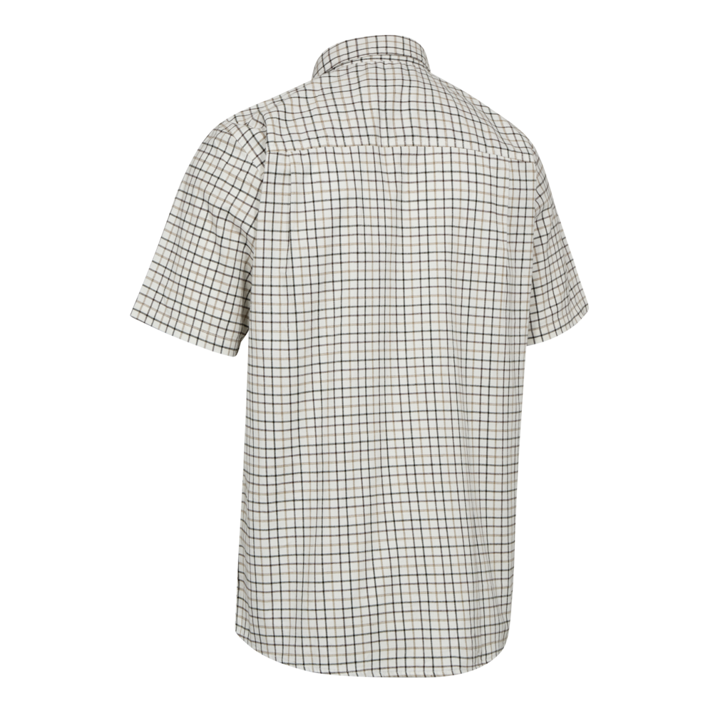 Deerhunter GAVIN skjorte S/S, Beige Check