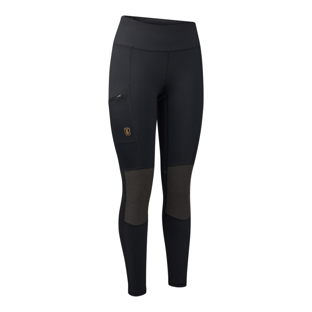 Deerhunter Lady forstærkede tights, Black