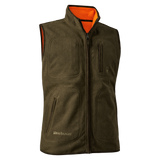 Deerhunter GAMEKEEPER vendbar fleecevest, Safety Orange