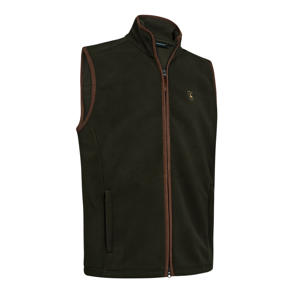 Deerhunter CUMBRIA fleecevest, Forest Ember