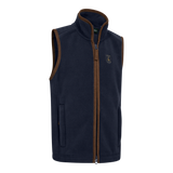 Deerhunter Youth CUMBRIA fleecevest, Dark Blue