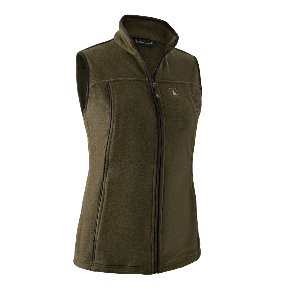 Deerhunter Lady EAGLE fleecevest, Tarmac Green