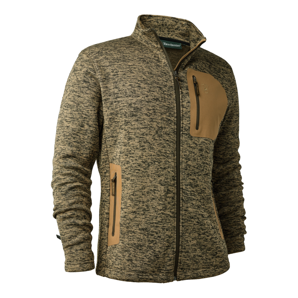 Deerhunter SAREK strikjakke, Butternut melange