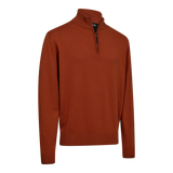 Deerhunter HARRINGTON strik med lynlåshals, Oak Rust Melange