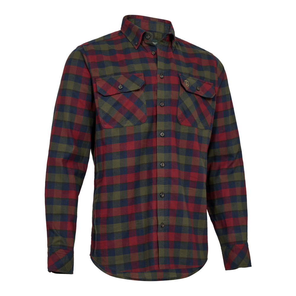 Deerhunter COOPER skjorte, Red Check