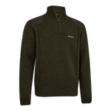 Deerhunter FINLEY ½-zip strik, Woodland Melange