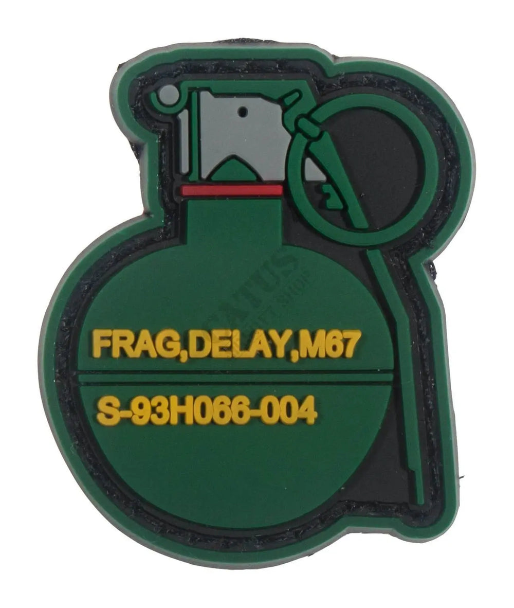 DA FragGranat Patch, Grøn Delta Armory