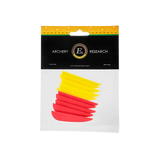 EK Archery faner 2,5 tommer, 10 stk
