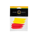 EK Archery Faner, 3 tommer, 10 stk