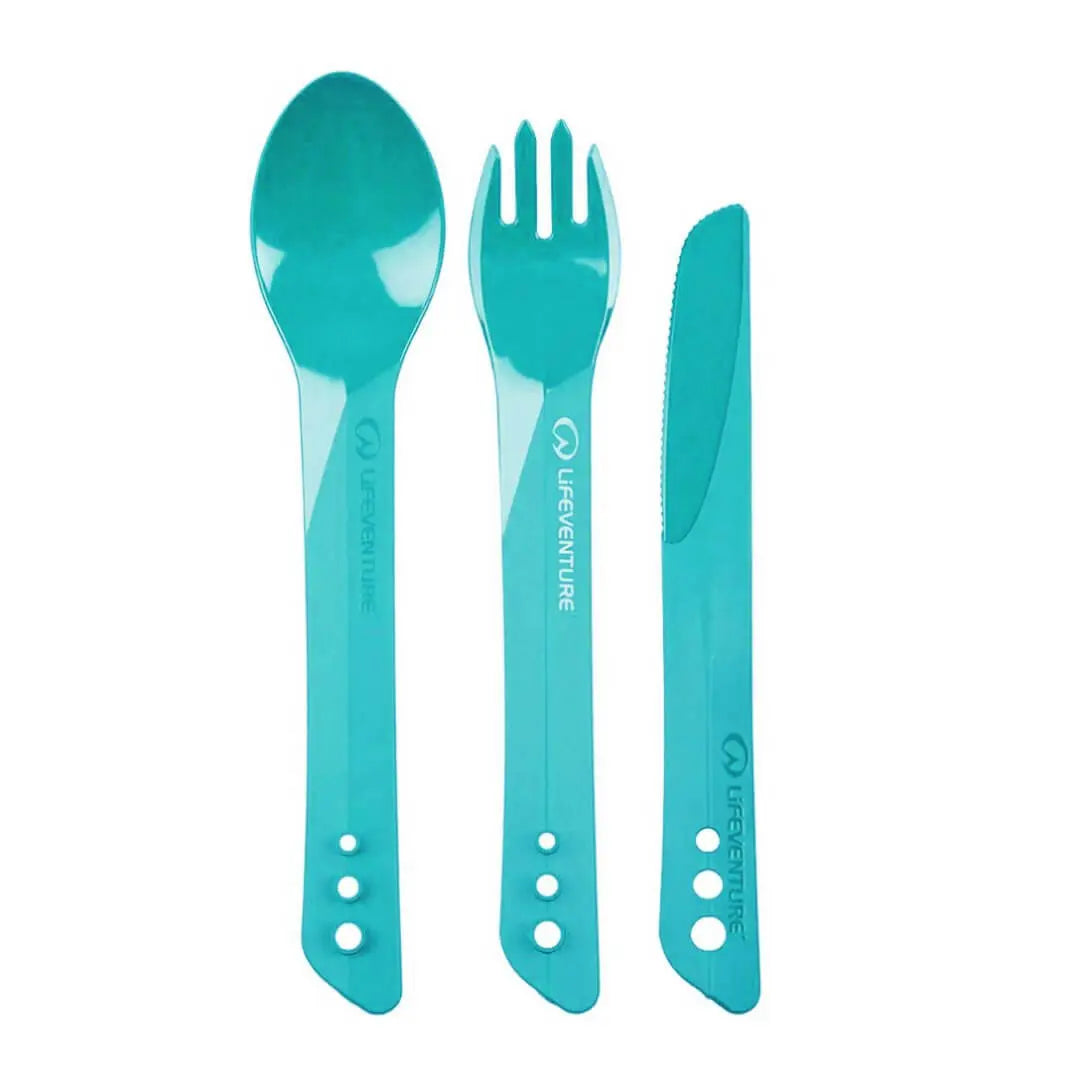 Lifeventure Ellipse bestiksæt i teal farve