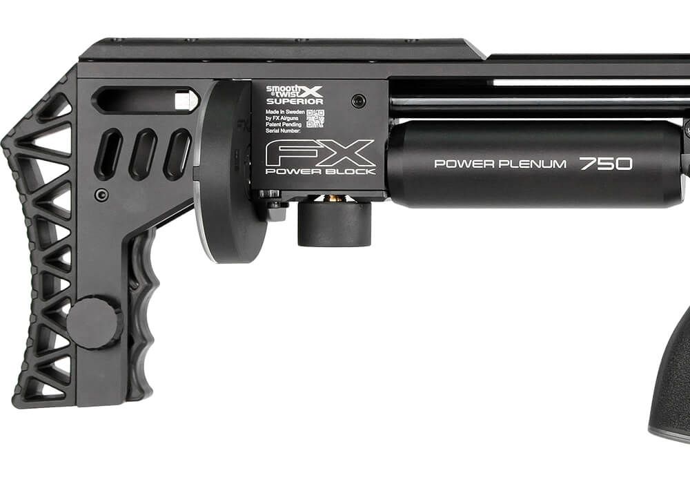 FX Impact M4 Standard PCP, Sort, 4,5 mm FX Airguns