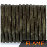 FlameCord, Armygrøn, 10 meter Paracord.Sale