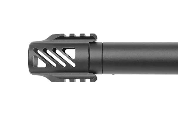 G&G Armament SSG-1 i sort, skråt bagfra med lang kolbe