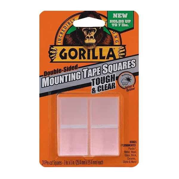 Gorilla Tape Tough & Clear præskåret Gorilla
